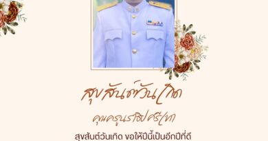 สุขสันต์วันเกิดคุณครูนราธิป ศรีเทา